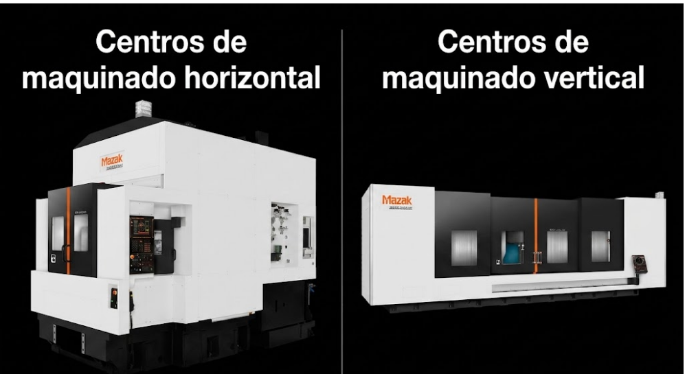 centro de maquinado vertical vs horizontal