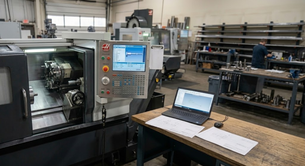 programación de torno CNC