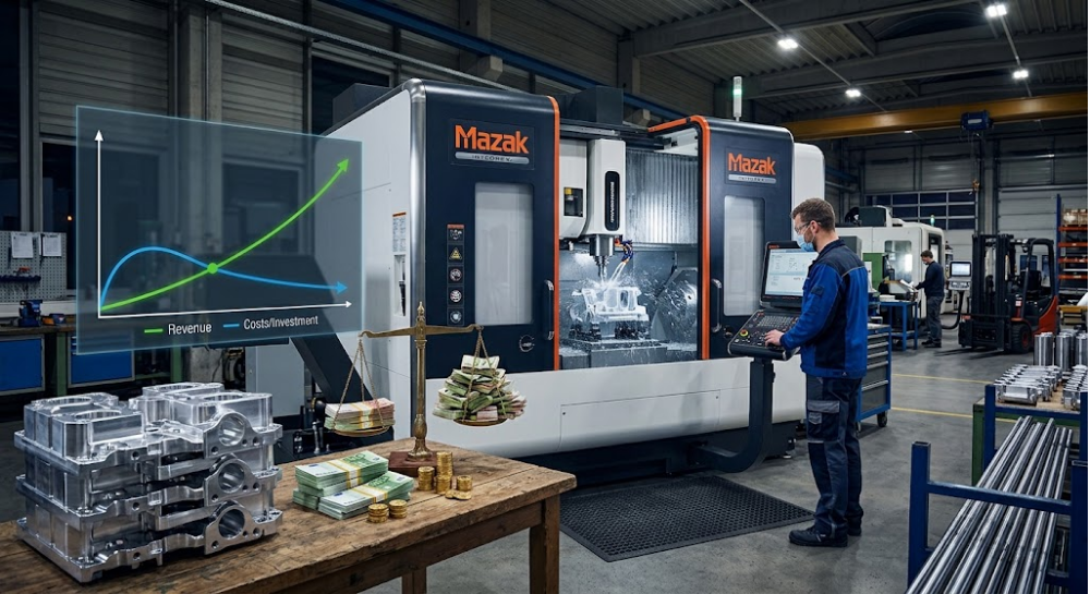 retorno de inversión máquina CNC
